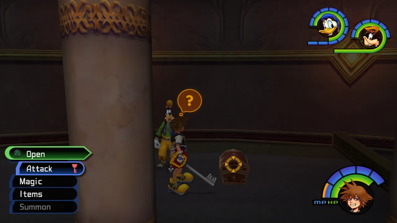 Hollow Bastion Entrance Hall Emblem Piece (Chest)